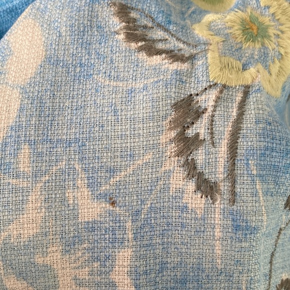 Tommy Bahama silk embroidered shirt - Picture 12 of 14